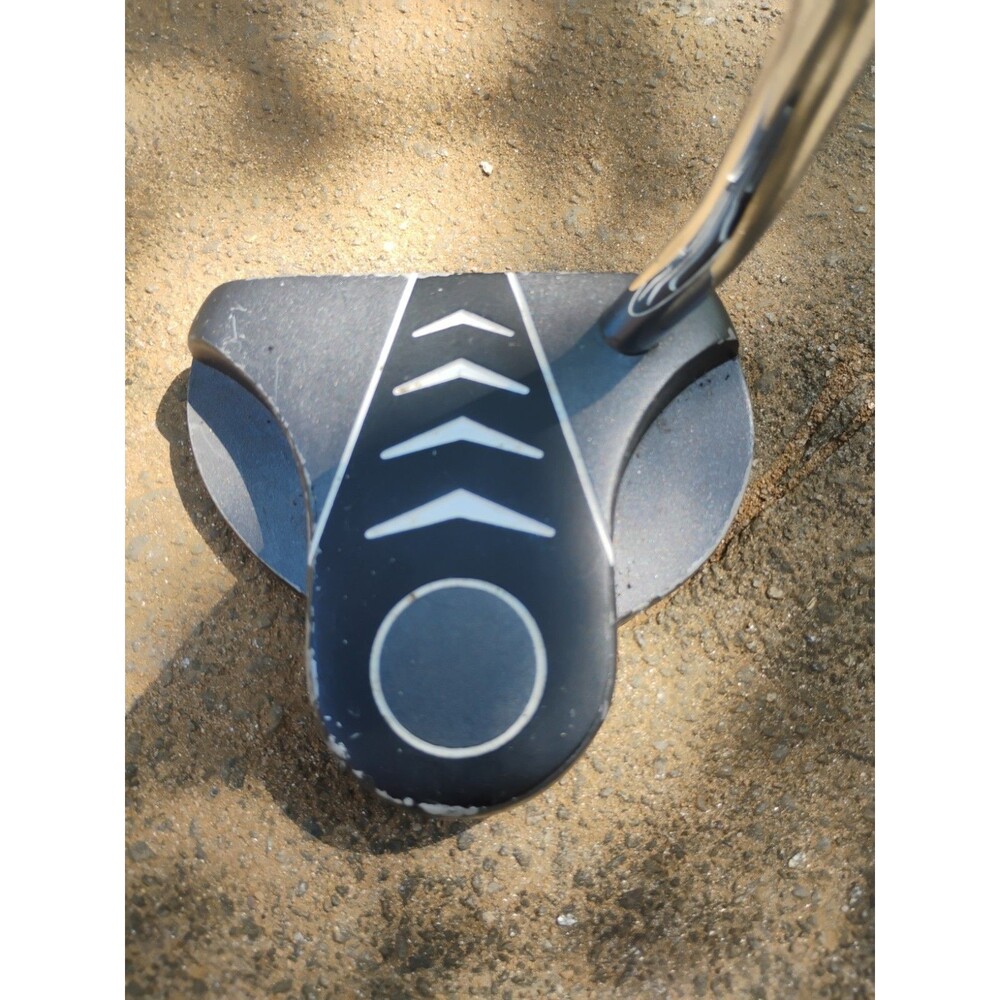 Affinity XP Left  Hand Putter Preowned Black Golf Club 35" Mallet Mens